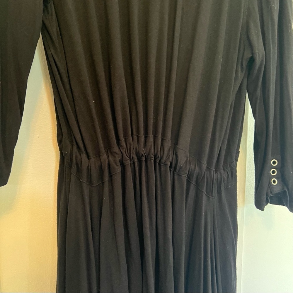 Melanie Lyne Women’s Black Tie Waist Cardigan - Size Large - Picture 9 of 10